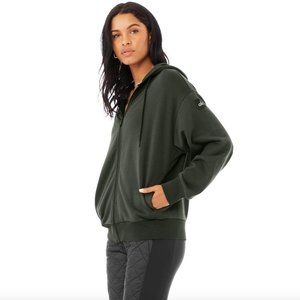 ALO Yoga Hype Full Zip Hoodie XS